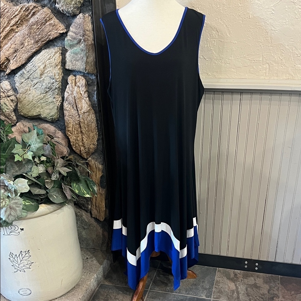 Espresso Black and Blue Garment